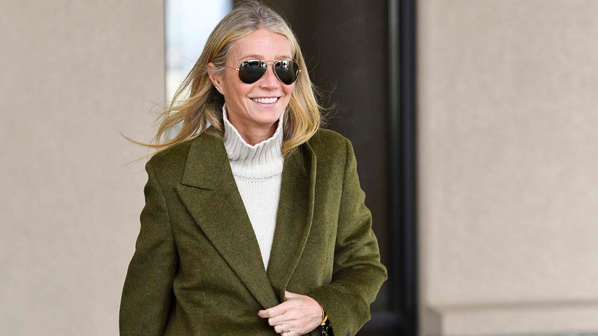 Gwyneth Paltrow leaves the courthouse