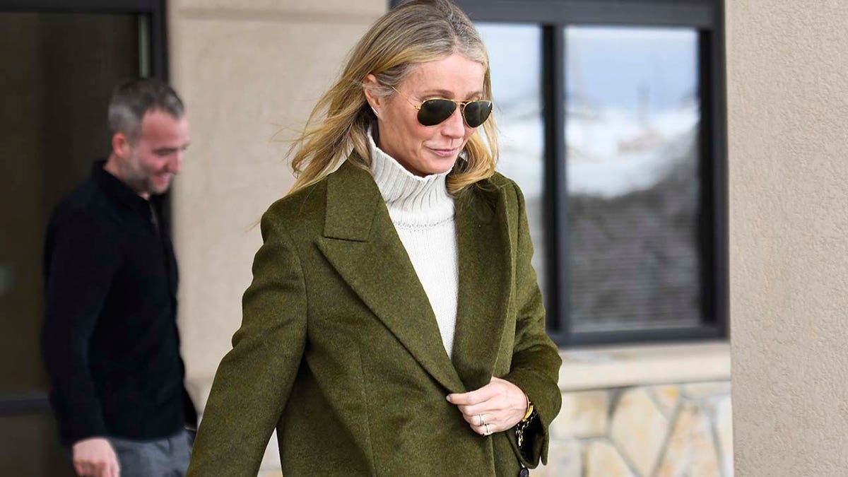 Gwyneth Paltrow leaves the courthouse