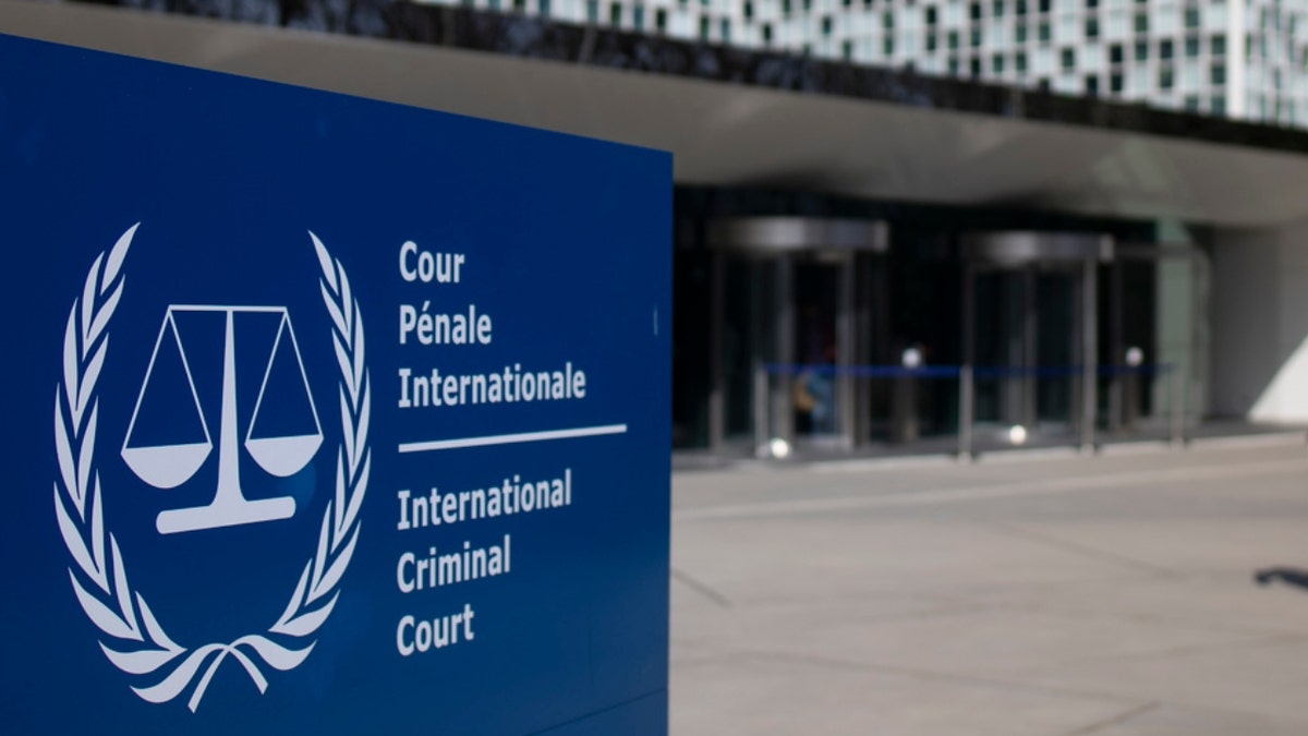 The exterior view of the International Criminal Court