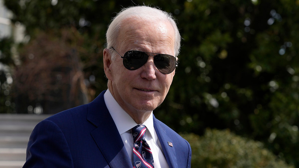 President Biden boards Marine One at White House