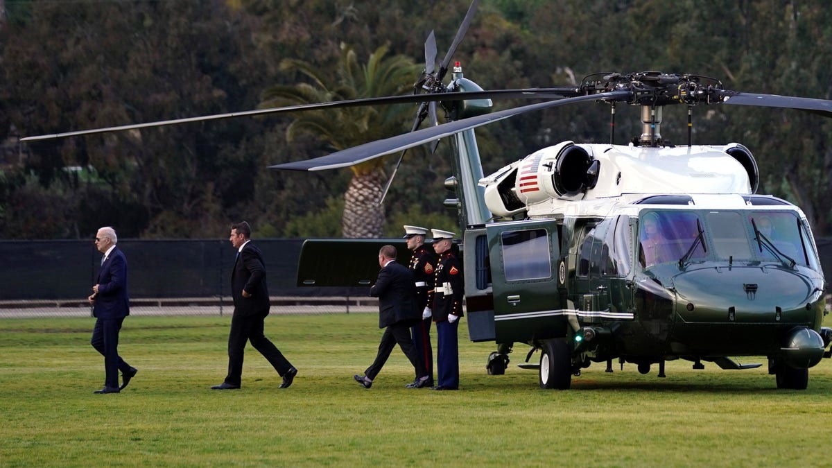 Joe Biden in San Diego