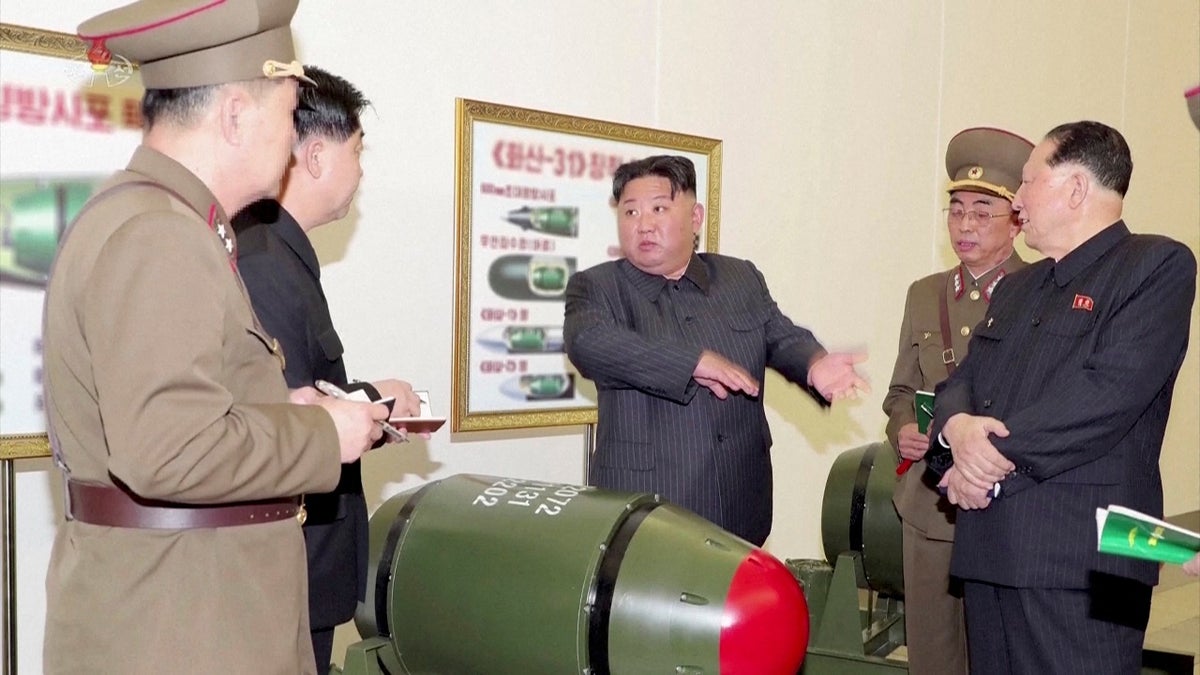 North Korean Kim Jong Un calls for nuclear weapon materials development