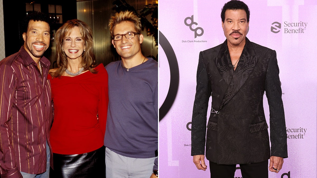 Lionel Richie then and now split