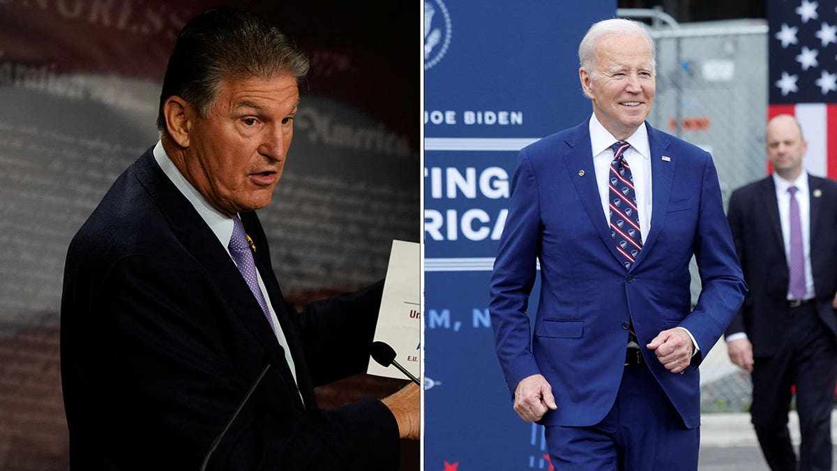 Joe Biden and Joe Manchin