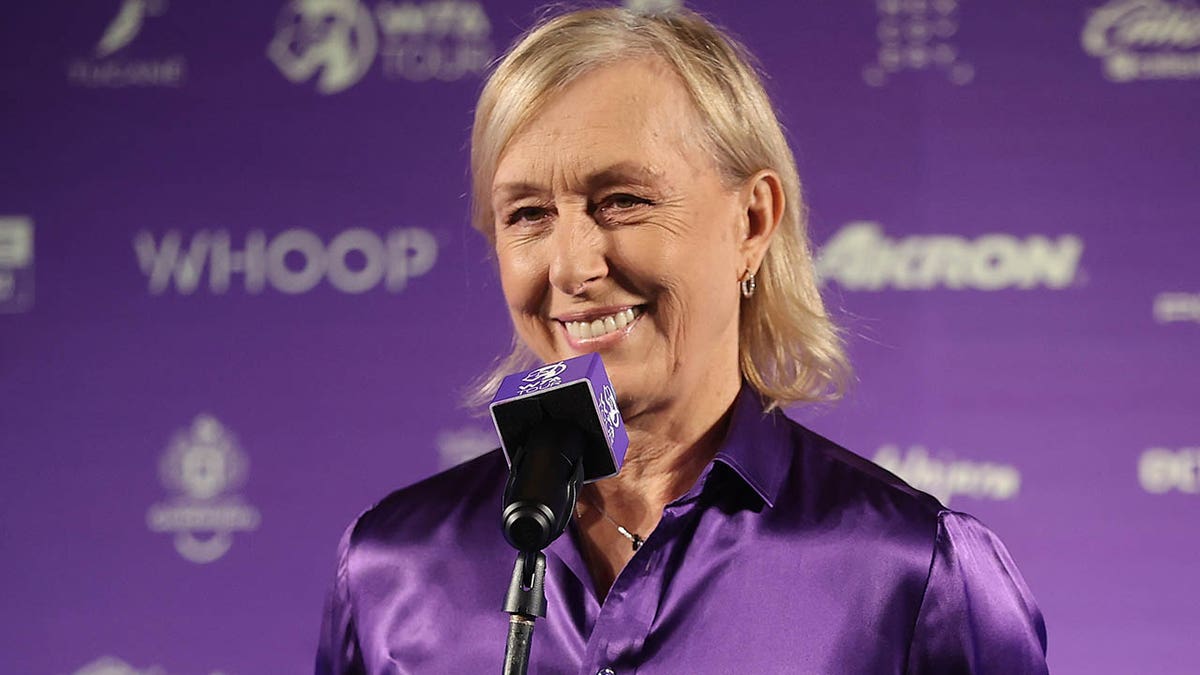 Martina Navratilova in 2021