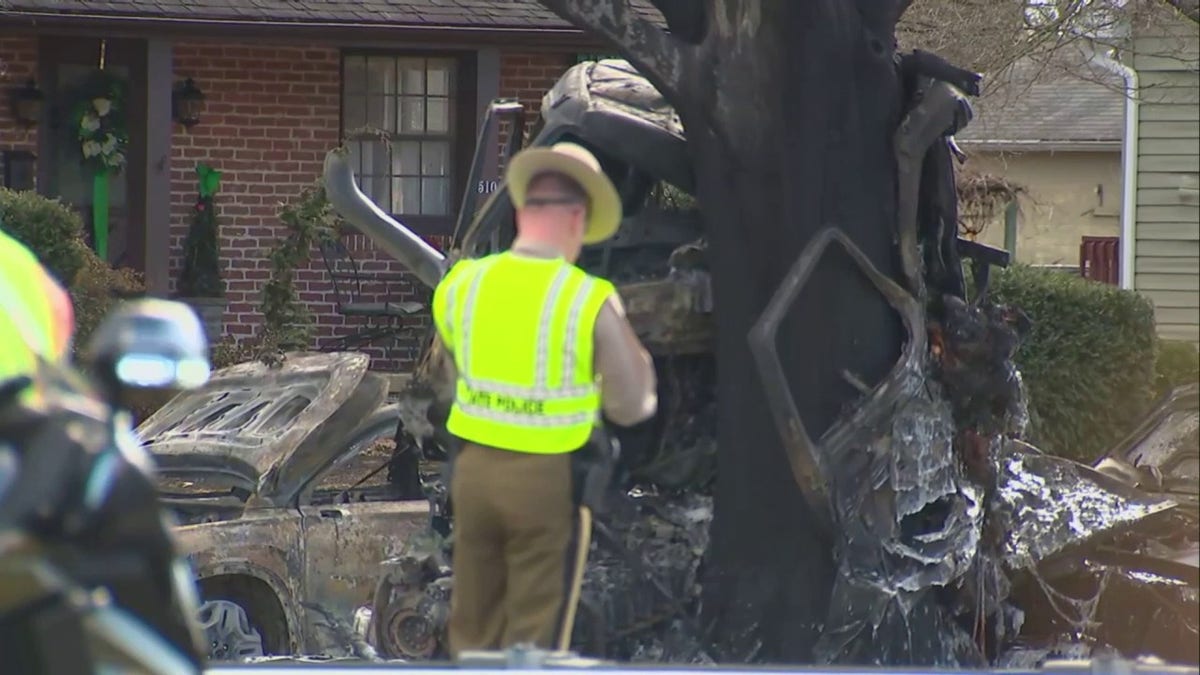 Frederick, Maryland tanker truck crash site