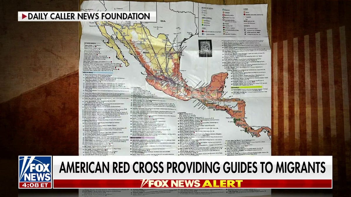 red cross map of mexico