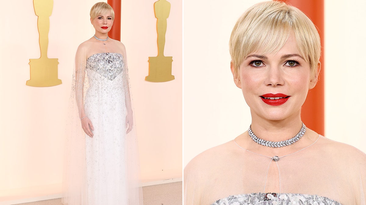 Michelle WIlliams at the Oscars