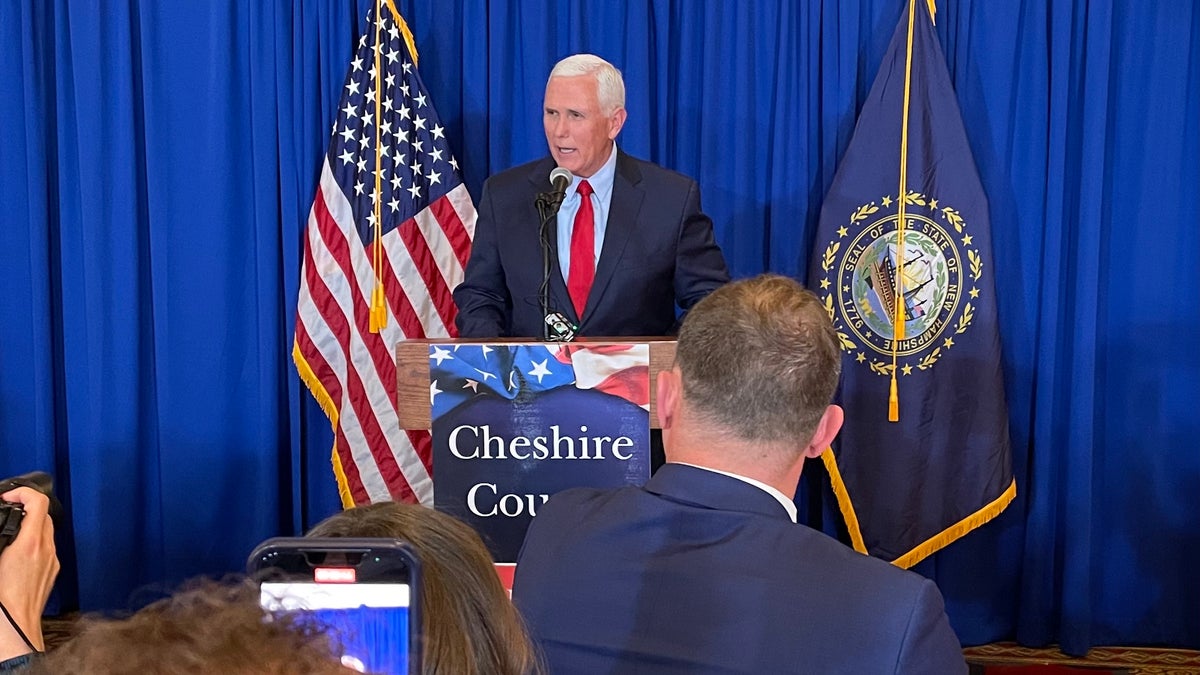 MIke Pence in New Hampshire