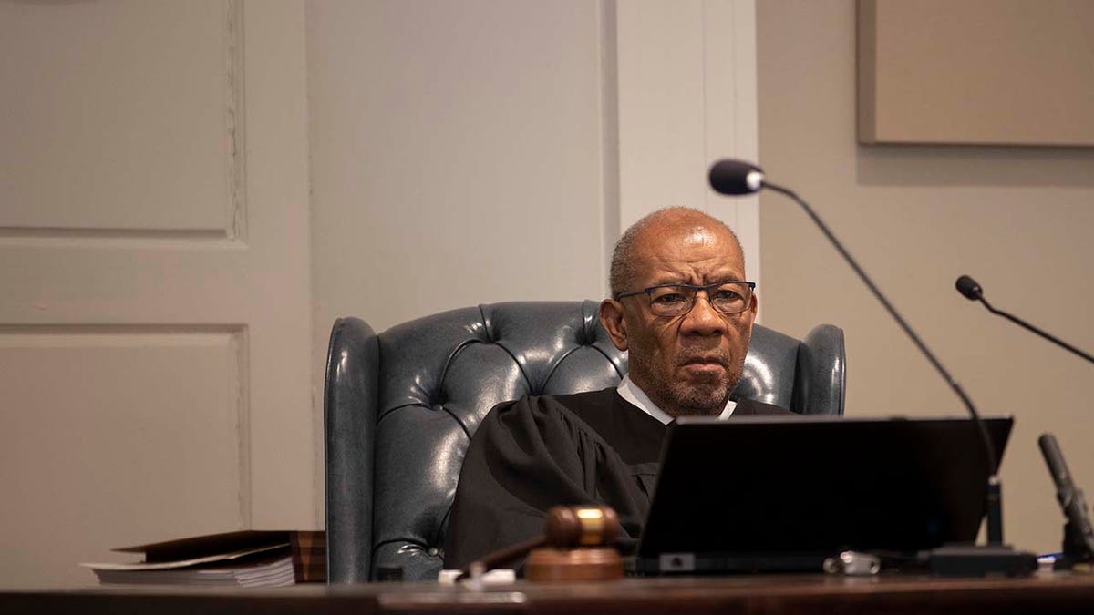 Judge Clifton Newman listens to closing statements during the murder trial of Alex Murdaugh