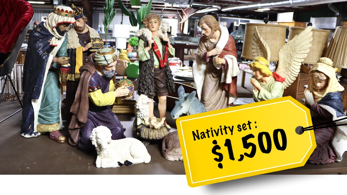 The Murdaughs' nativity set sold for $1,500. (Mom &amp; Paparazzi for Fox News Digital)