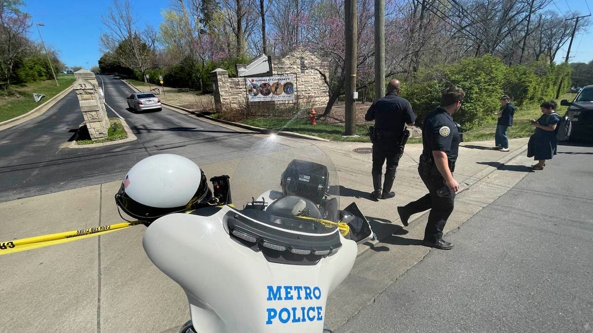 Nashville police bike