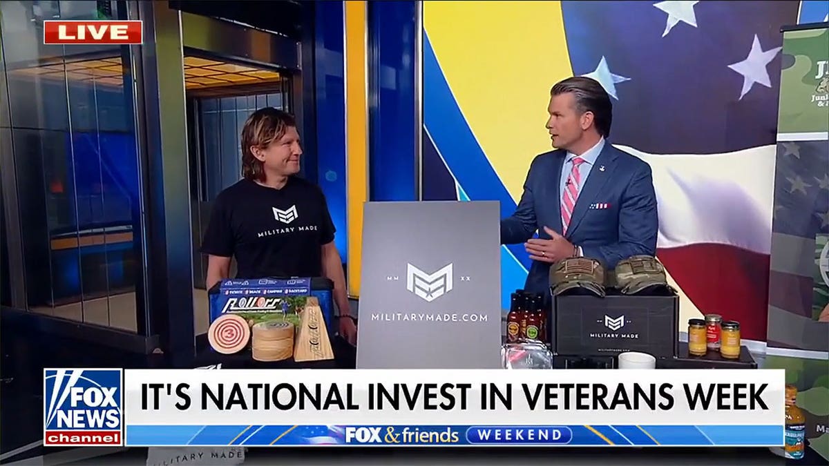 MilitaryMade being highlighted on 'Fox and Friends Weekend.'
