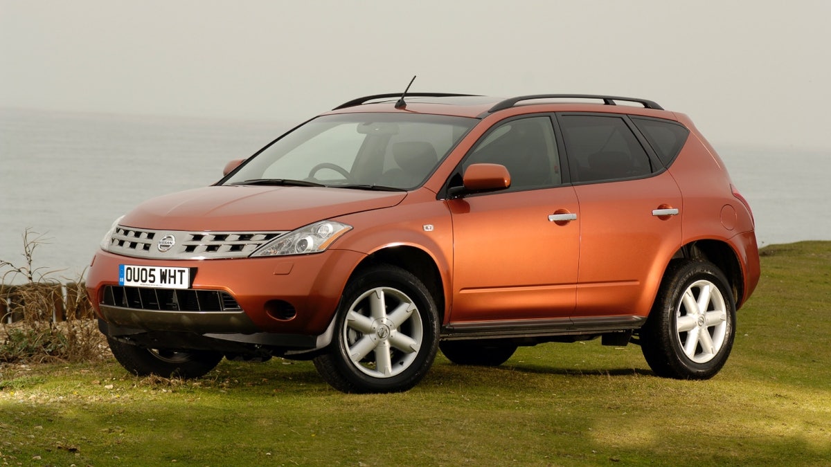 Orange Nissan Murano