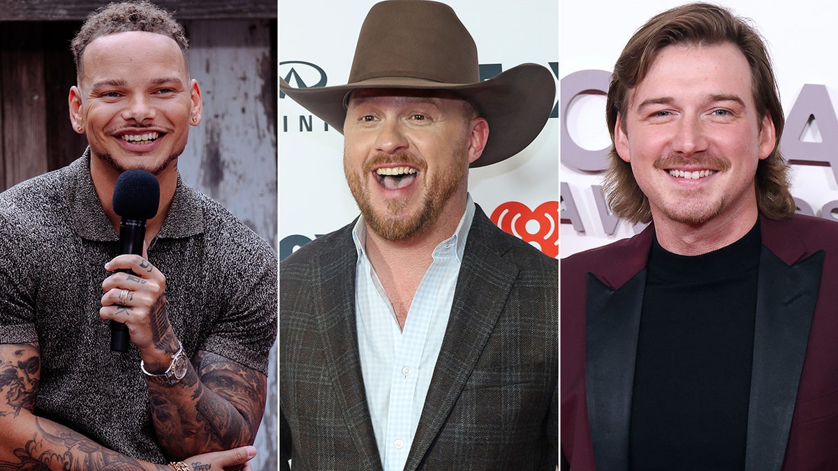 Kane Brown, Cody Johnson, Morgan Wallen split