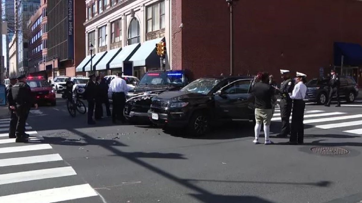 Philadelphia police accident