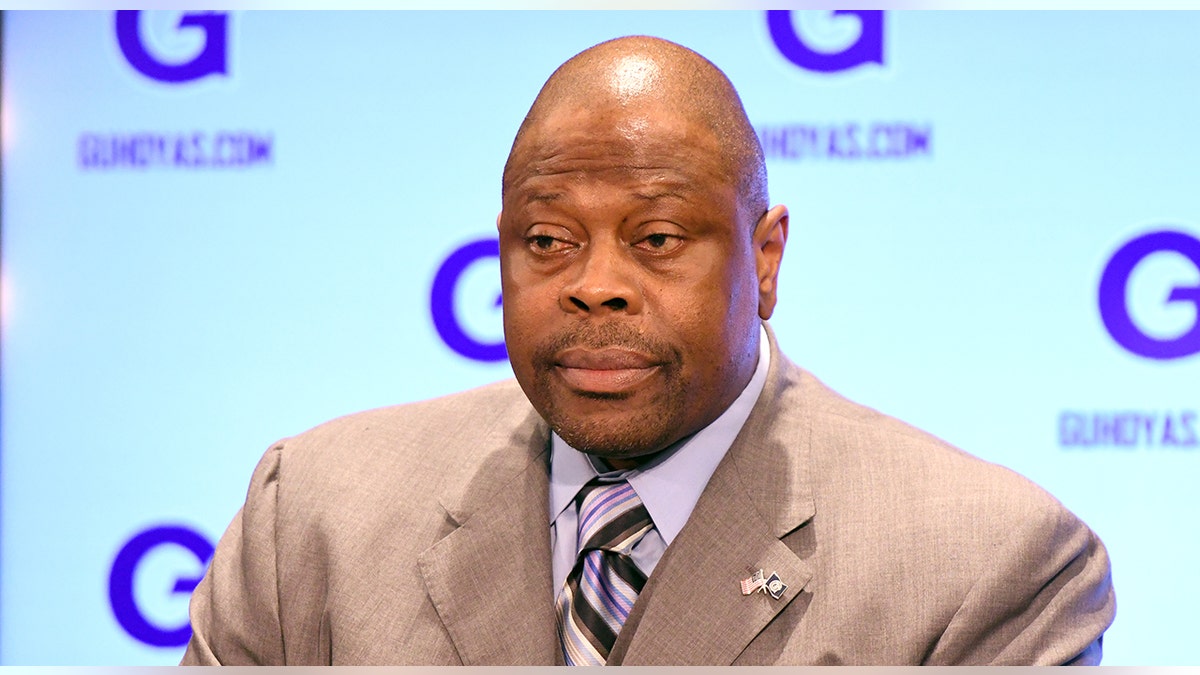 Patrick Ewing at podium