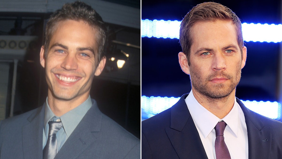 Paul Walker then and now split