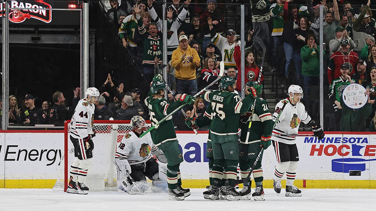 The Wild vs Blackhawks