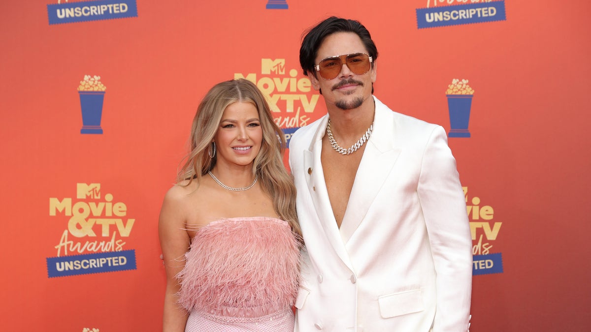 Tom Sandoval and Ariana Madix walk MTV Movie Awards red carpet