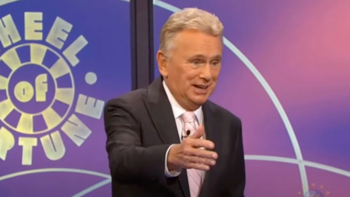 Wheel of Fortune host Pat Sajak