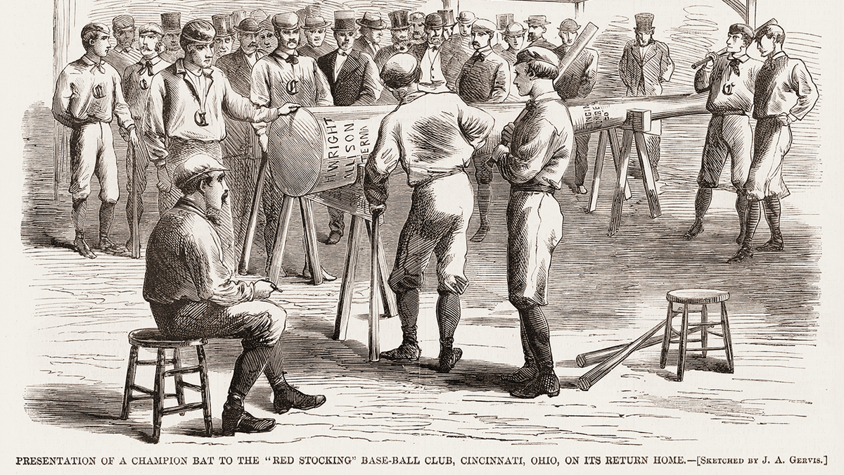 How the 1869 Cincinnati Red Stockings turned baseball into a