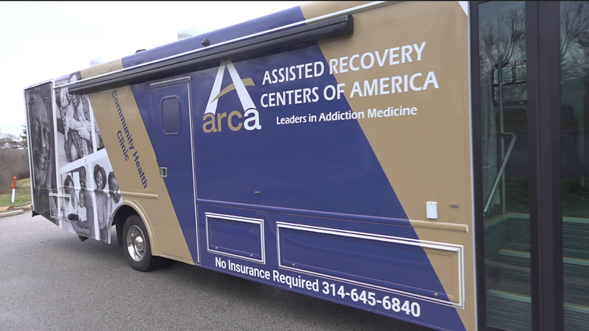 An Assisted Recovery Centers of America mobile clinic