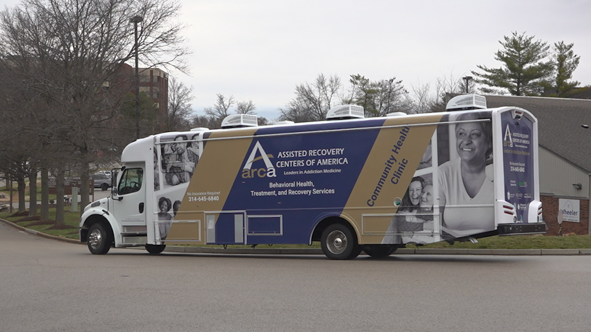 A mobile addiction clinic to help people with drug addiction