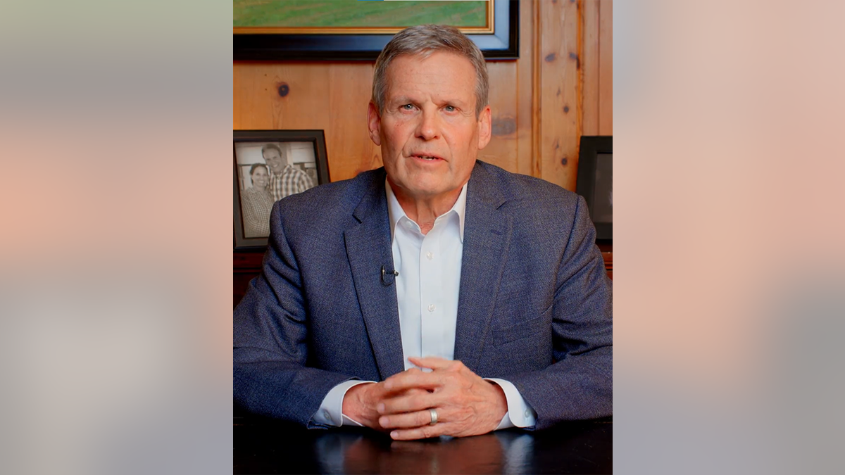 Gov. Bill Lee talking about the Nashville school shooting