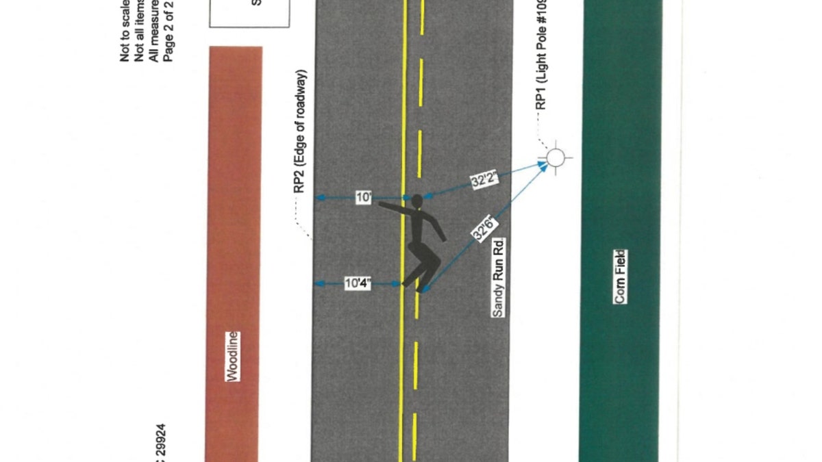 Graphic of Stephen Smith's location when he was found dead