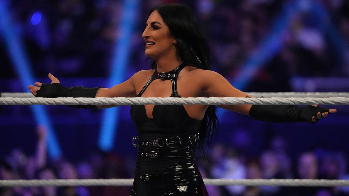 Sonya Deville competes in the Royal Rumble