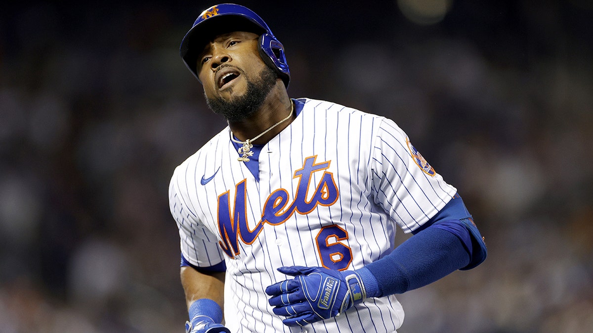 Starling Marte drilled in head by pitch, forced to leave Mets spring ...