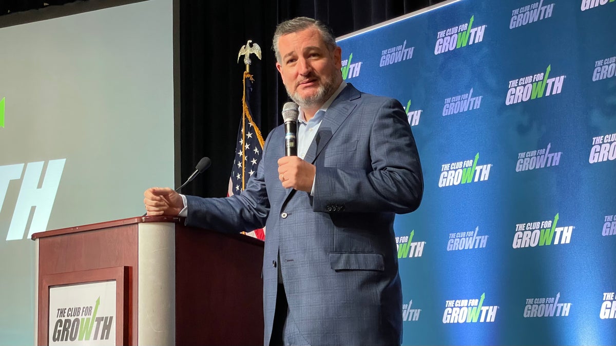 Sen. Ted Cruz, R-Texas, in Palm Beach, Florida