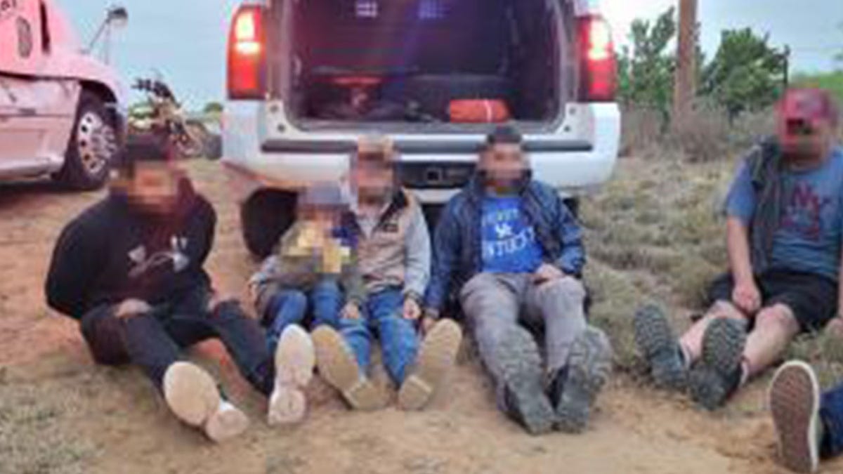 The Border Patrol stopped a human smuggling attempt in the Laredo Sector