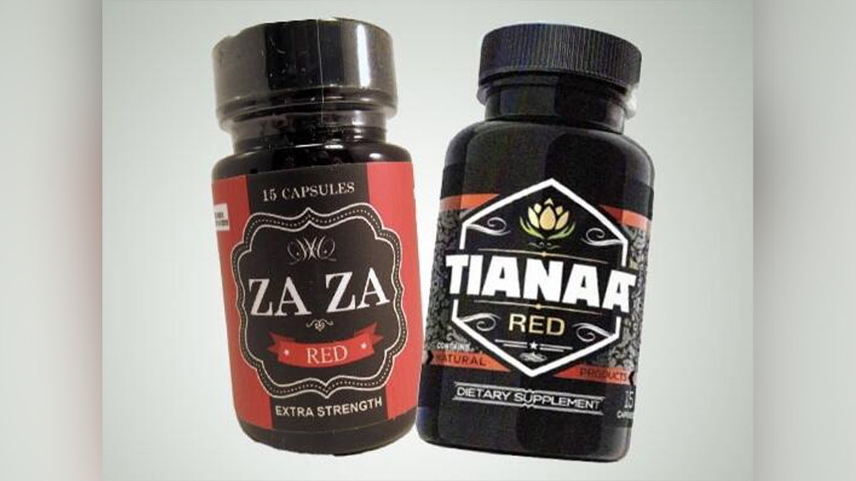 Tianeptine in bottles