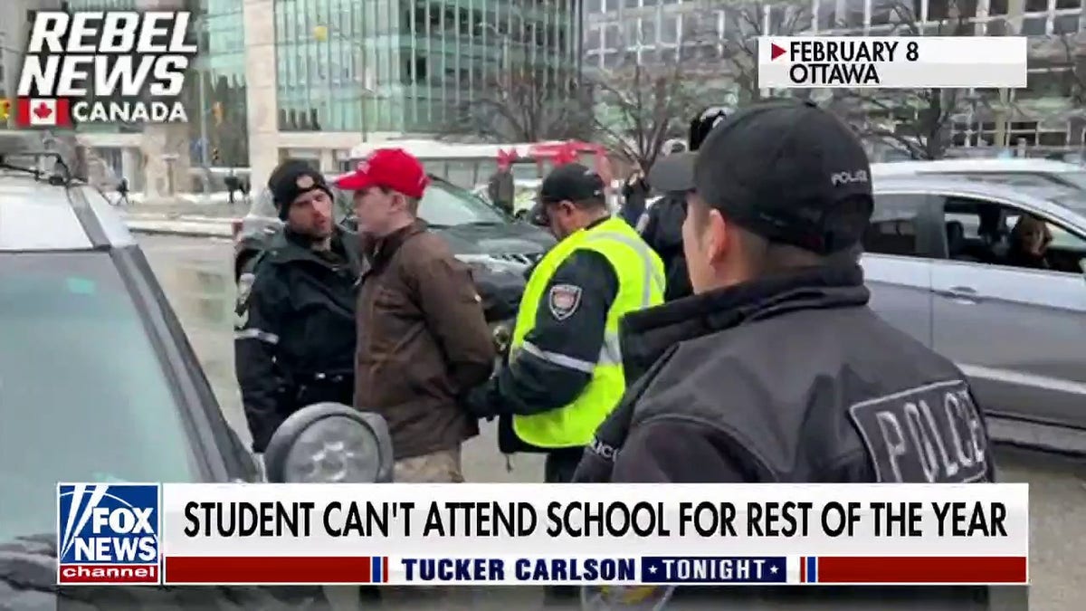 Canadian Catholic student arrested