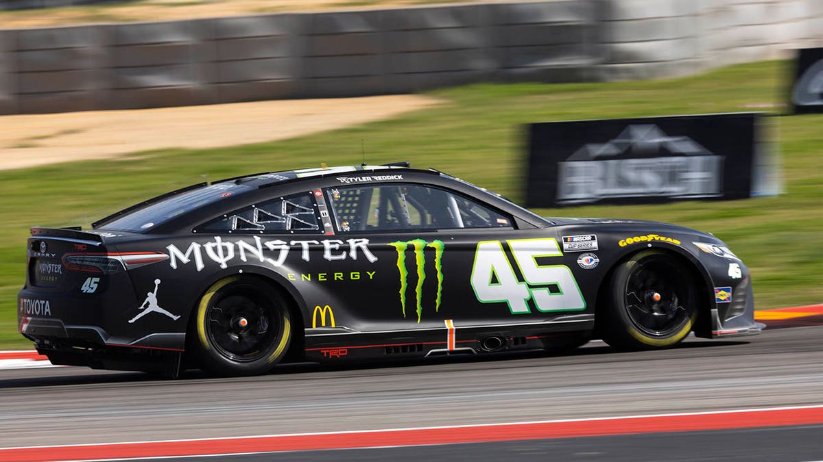 Tyler Reddick drives at COTA