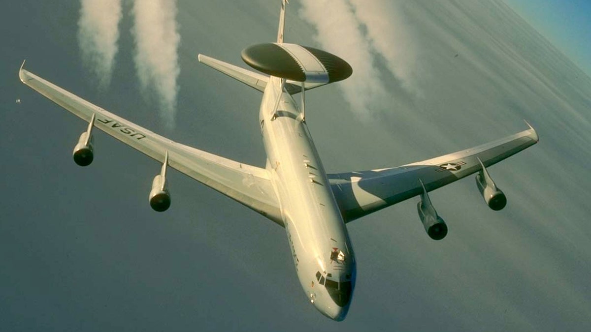 An E-3 Sentry airborne