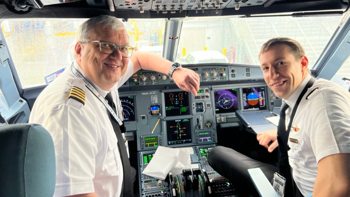 Delta pilots are father and son