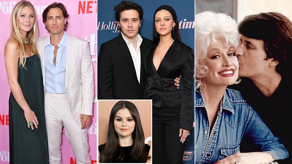 Selena Gomezs throuple with Beckhams Gwyneth Paltrow and Dolly Parton embrace atypical Hollywood marriages Fox News