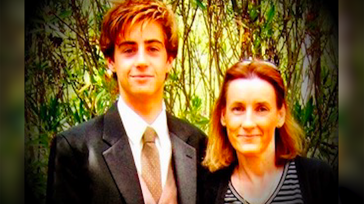 Aimee Dunkle with her son, Ben
