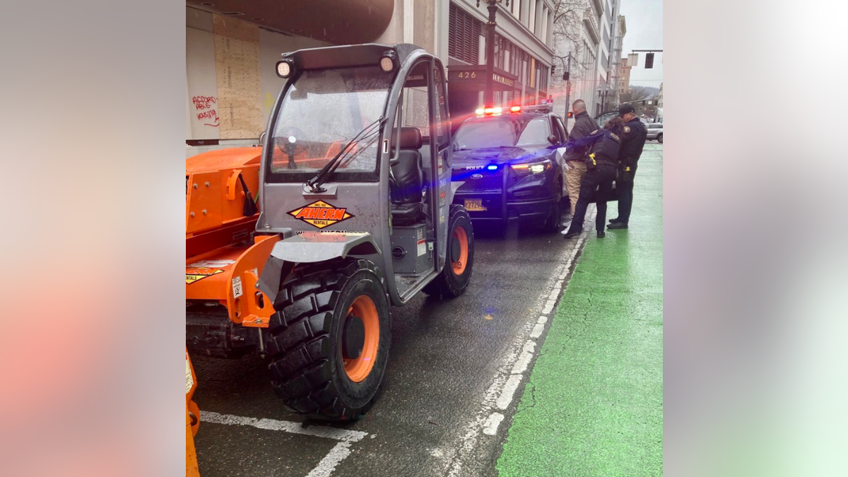 Portland forklift arrest 