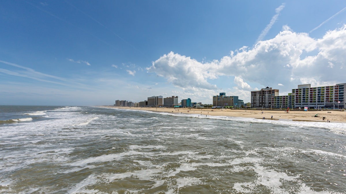 A section of Virginia Beach