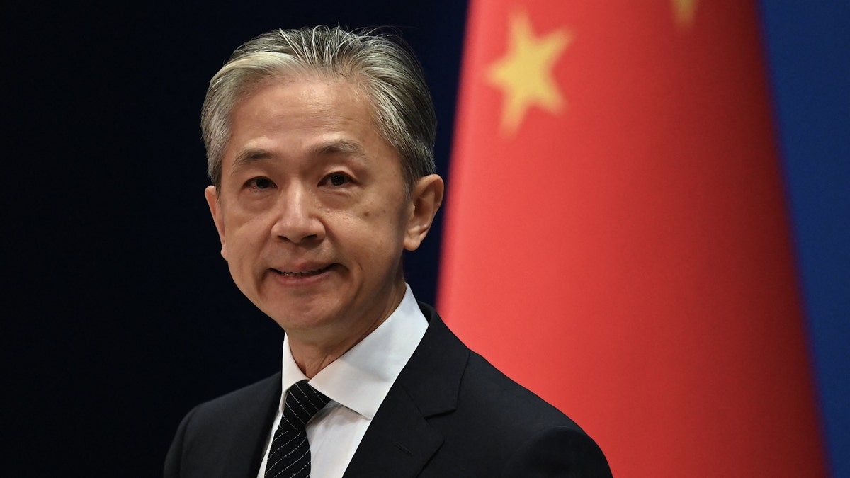 Chinese Foreign Ministry spokesman Wang Wenbin