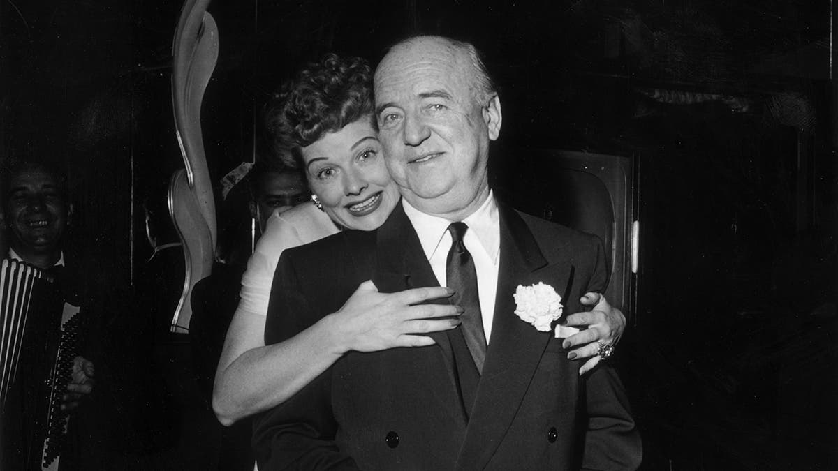 William Frawley and Lucille Balle