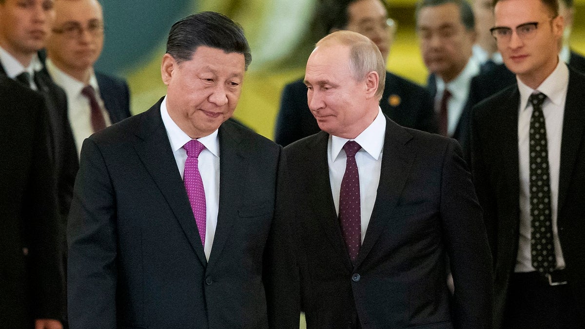 China's Xi and Russia's Putin meet in Moscow 2019