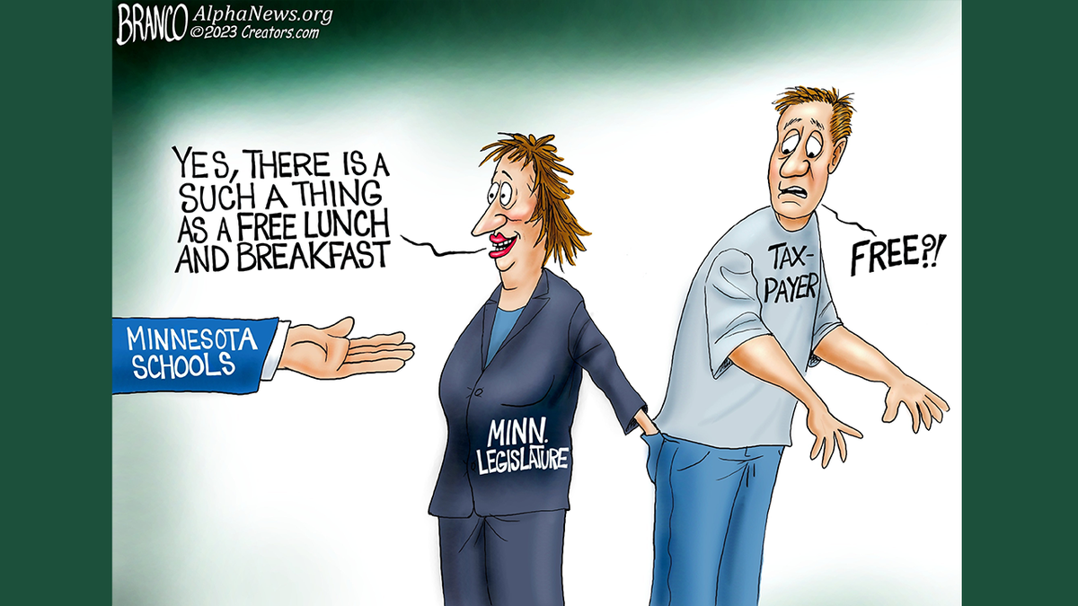 Political cartoon