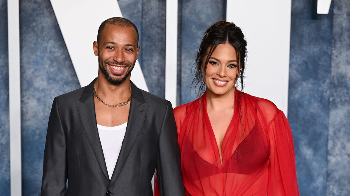 Ashley Graham with husband Justin Ervin