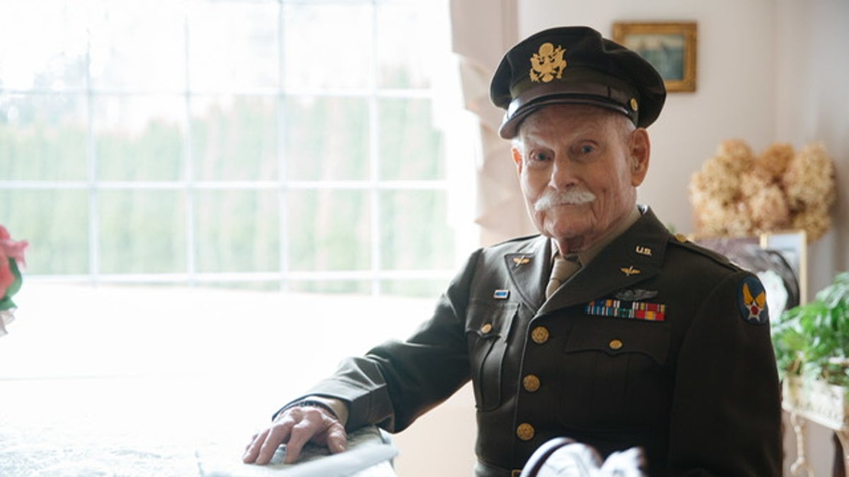 Captain Art Palmer, 103-years-old. (Ben Bender photo)