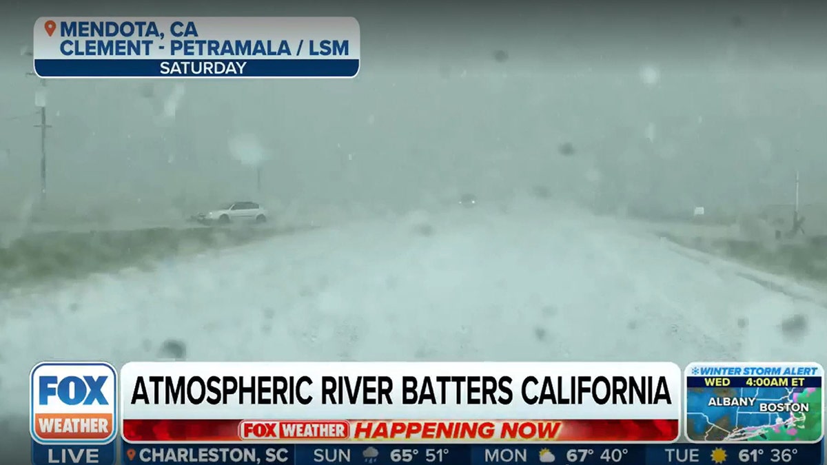 Fox Weather of CA atmospheric river